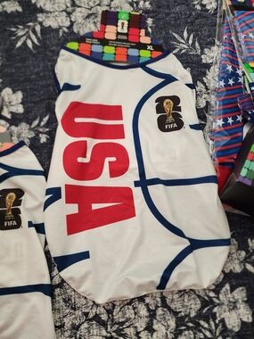 FIFA USA World Cup 2026 Red & Blue Pet Jersey